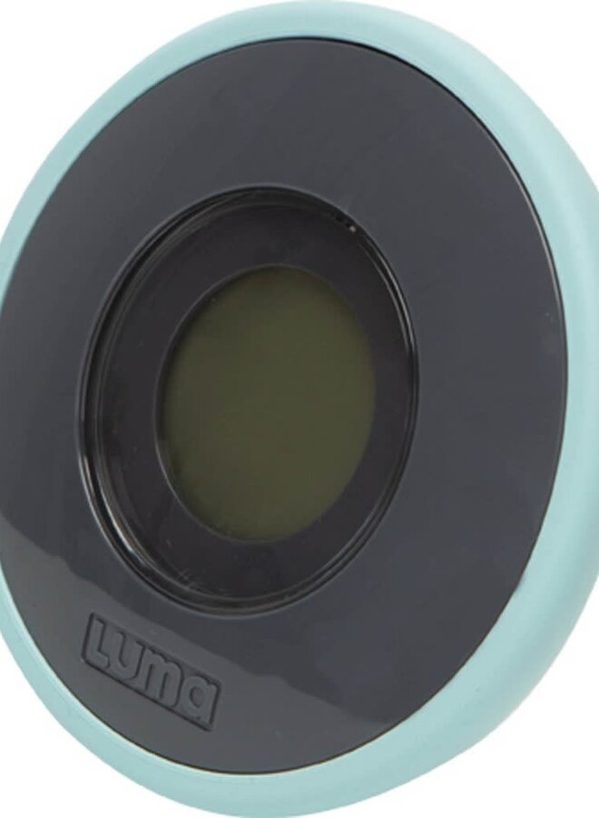 Luma - Digitale badthermometer Silt Green