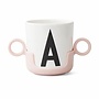 Design Letters - Handle for cup - Pink