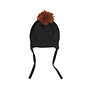 Phil & Phae - Pompon baby hat - Charcoal