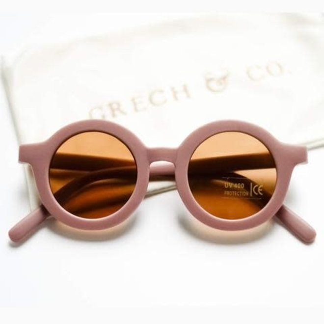 Grech & Co - Sustainable Kids Sunglasses - Burlwood