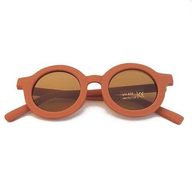 Grech & Co - Sustainable Kids Sunglasses - Rust