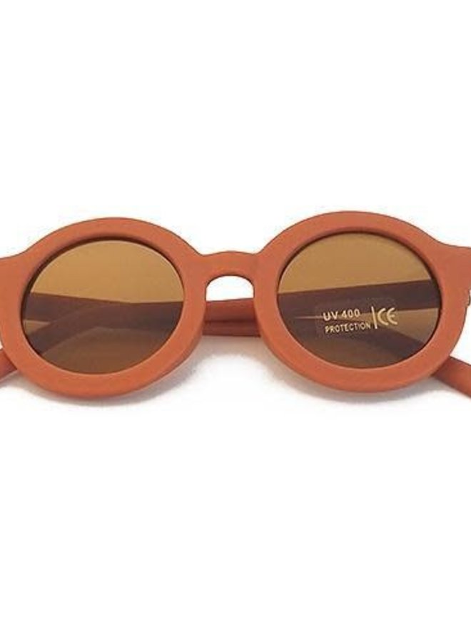 Grech & Co - Sustainable Kids Sunglasses - Rust