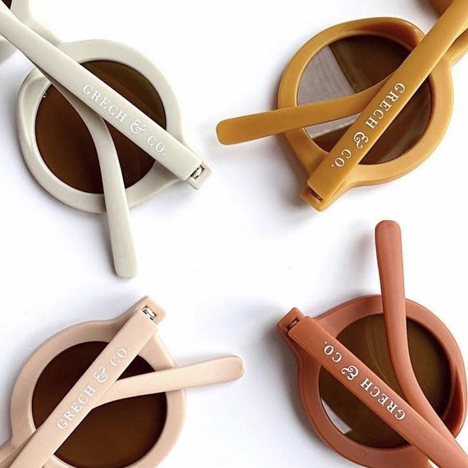 Grech & Co - Sustainable Kids Sunglasses - Rust