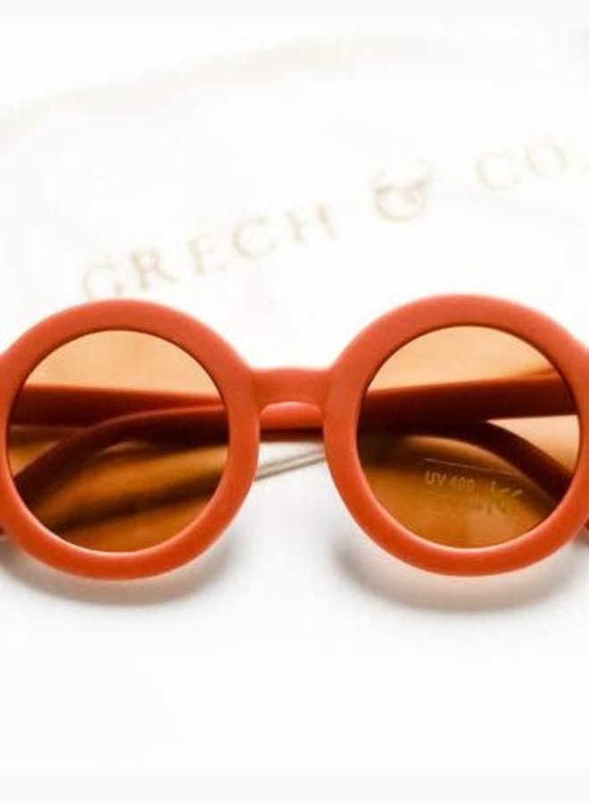 Grech & Co - Sustainable Kids Sunglasses - Rust