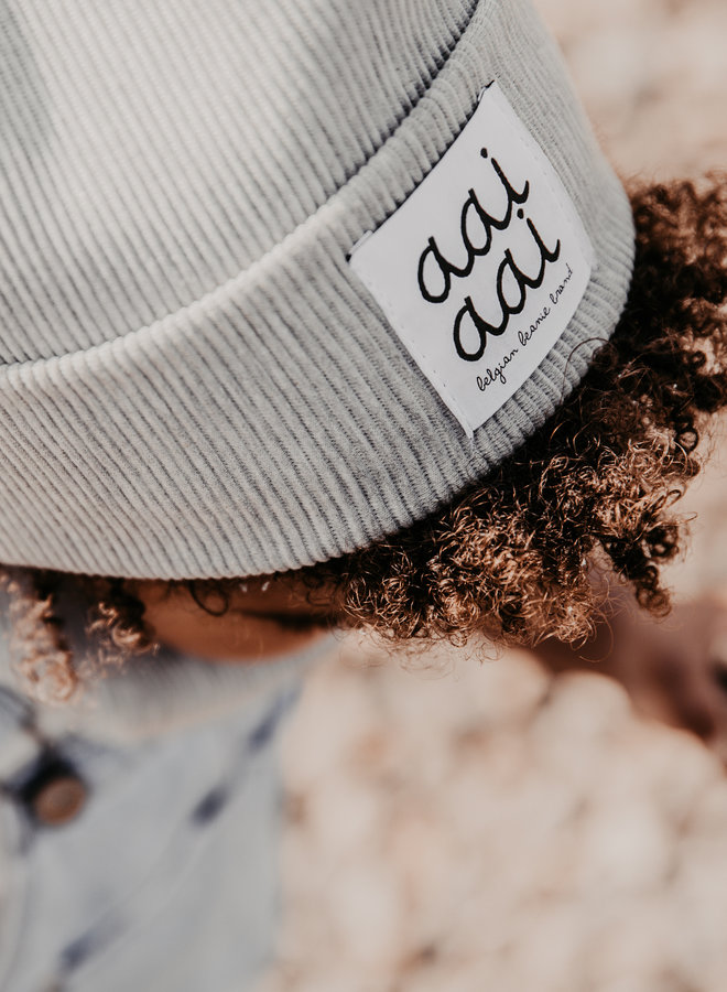 Aai Aai - Rib Beanie Grey