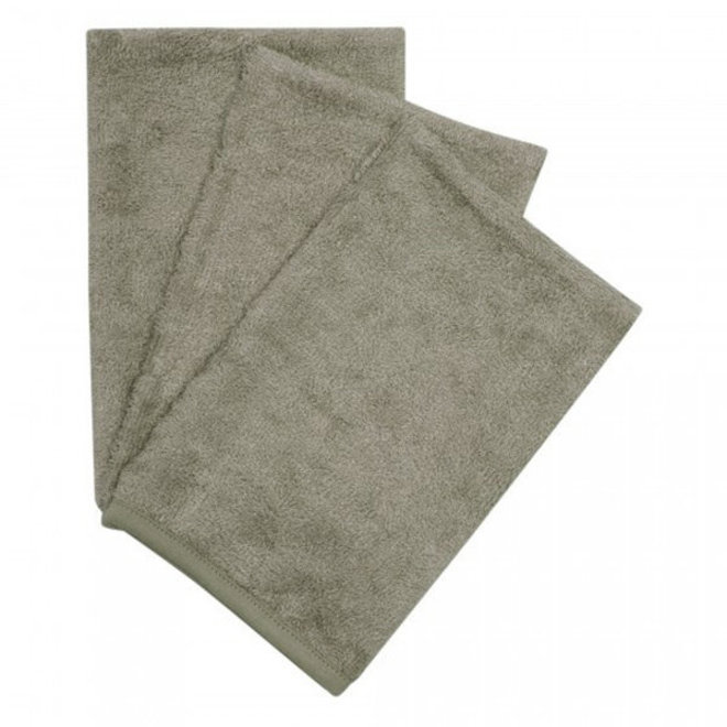 Timboo - Set of 3 washcloths - Whisper Green