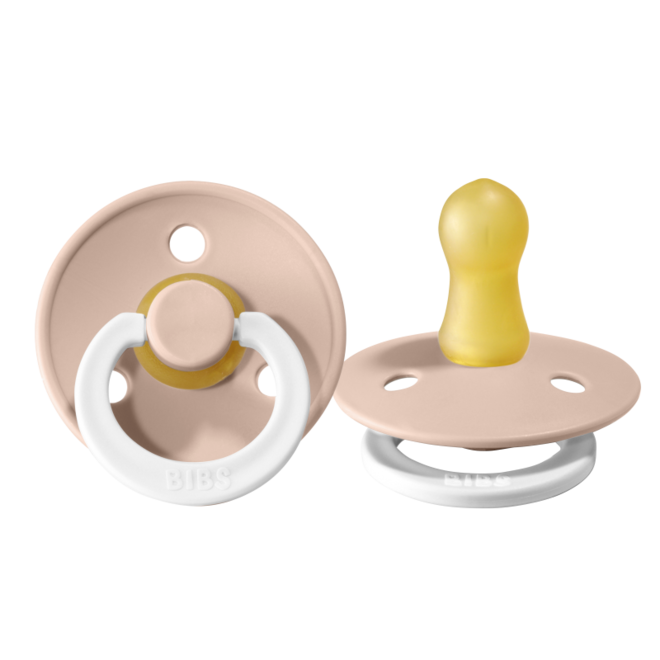 BIBS Fopspeen - Glow in the dark Blush