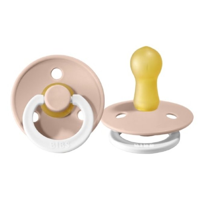 BIBS Fopspeen - Glow in the dark Blush