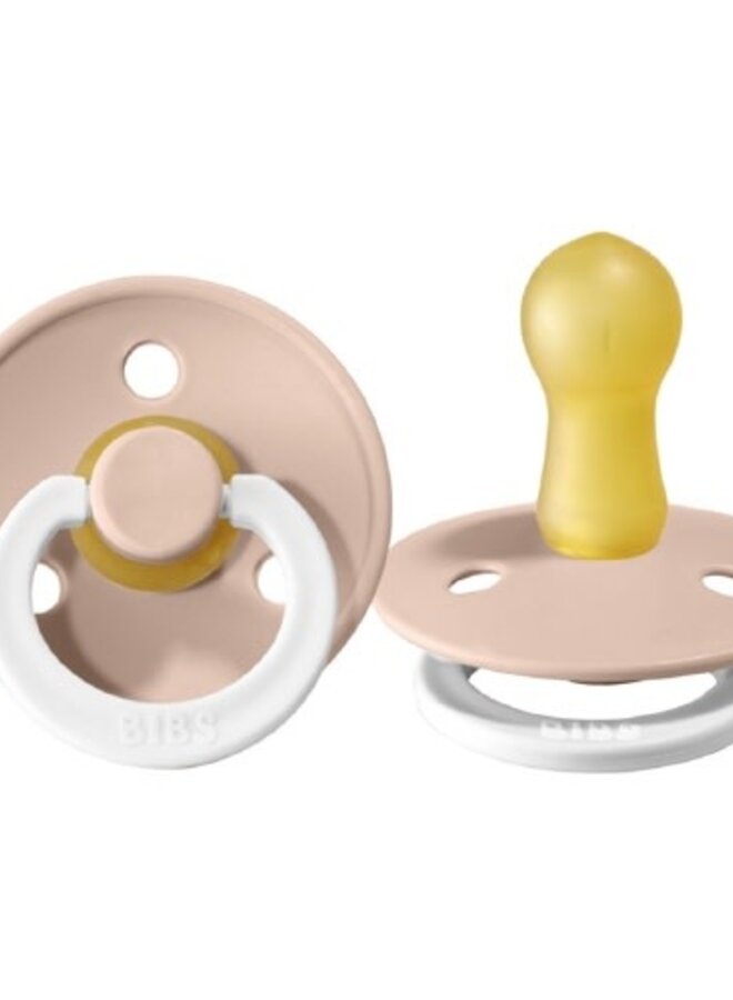 BIBS Fopspeen - Glow in the dark Blush