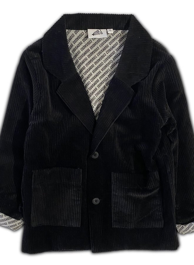 Cos I Said So - Blazer Corduroy - Black
