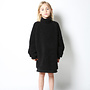 Cos I Said So - Turtle Neck Dress - Sherpa
