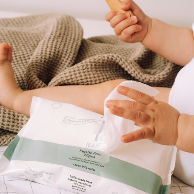 Naïf - Baby & Kids - Plastic Free Wipes