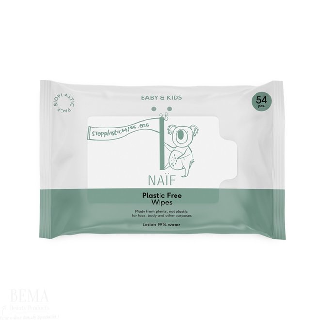 Naïf - Baby & Kids - Plastic Free Wipes