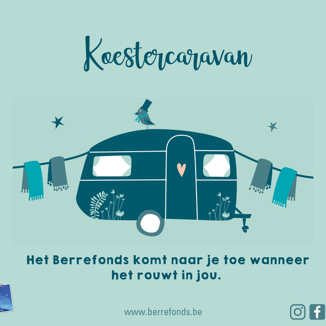 Steun vzw Berrefonds - Project Cherish Caravan