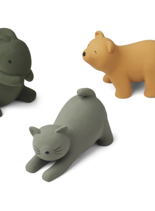Liewood - David toys 3-pack - Green Multi Mix