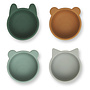 Liewood - Malene Silicone Bowl - Green multi mix
