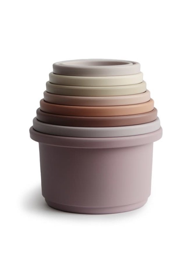 Mushie - Stacking Cups Pastel
