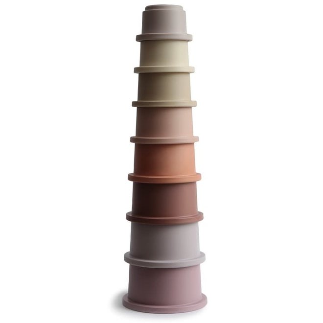 Mushie - Stacking Cups Pastel