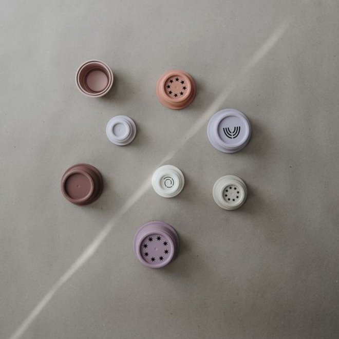 Mushie - Stacking Cups Pastel