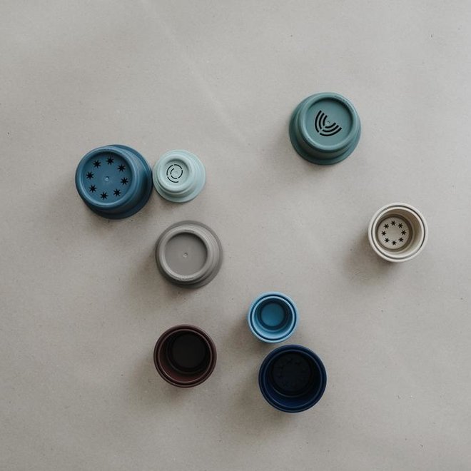 Mushie - Stacking Cups Forest