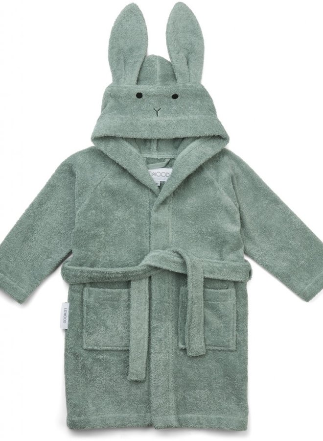 Liewood - Lily Bathrobe - Rabbit Pepperming