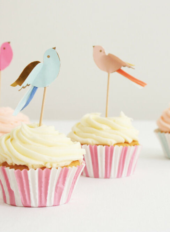 Pretty Birdies cupcake