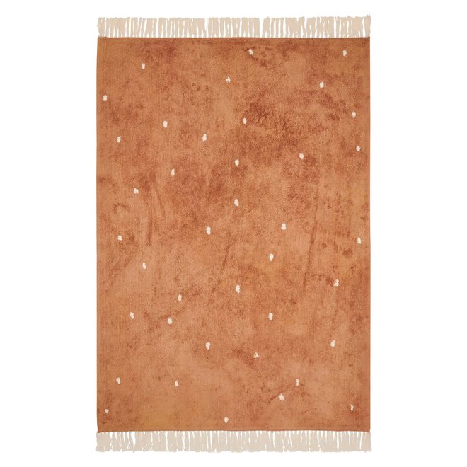 Little Dutch - Vloerkleed Dot Pure Rust 170 x 120 cm