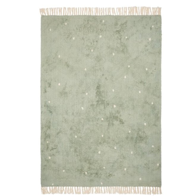 Copy of Little Dutch - Vloerkleed Dot Pure Natural/Ochre 170x120cm