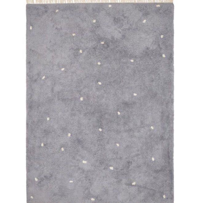 Little Dutch - Vloerkleed Dot Pure Blue 170x120cm