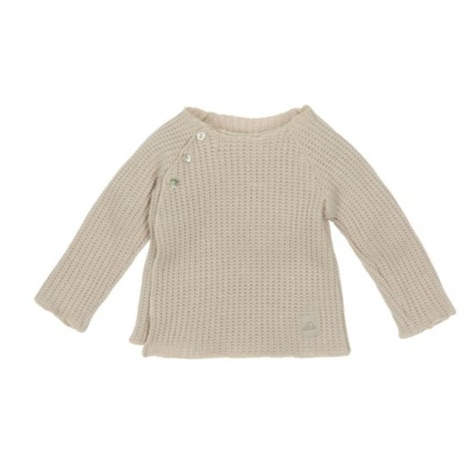 Nanami - Baby knit rib top - Naturel