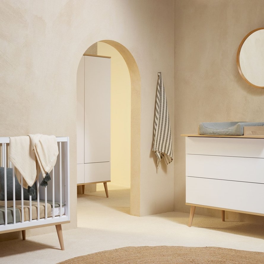 Chambre Flow White & Oak