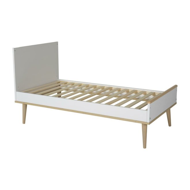 Flow Bed 140*70 CM - White & Oak