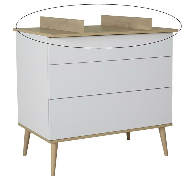 Flow extensie commode  - White & Oak