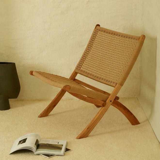 Folding Adult Chair Loom Rope