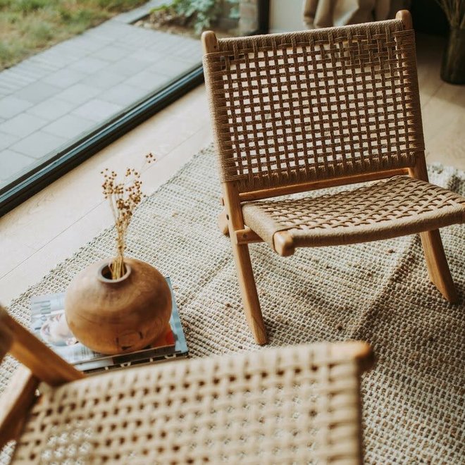 Folding Adult Chair Loom Rope