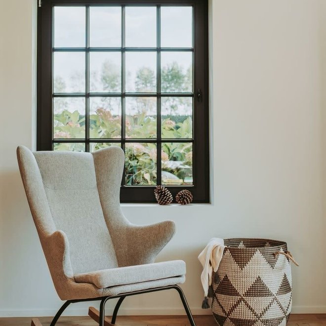 Rocking Adult Chair de Luxe - Sand Grey