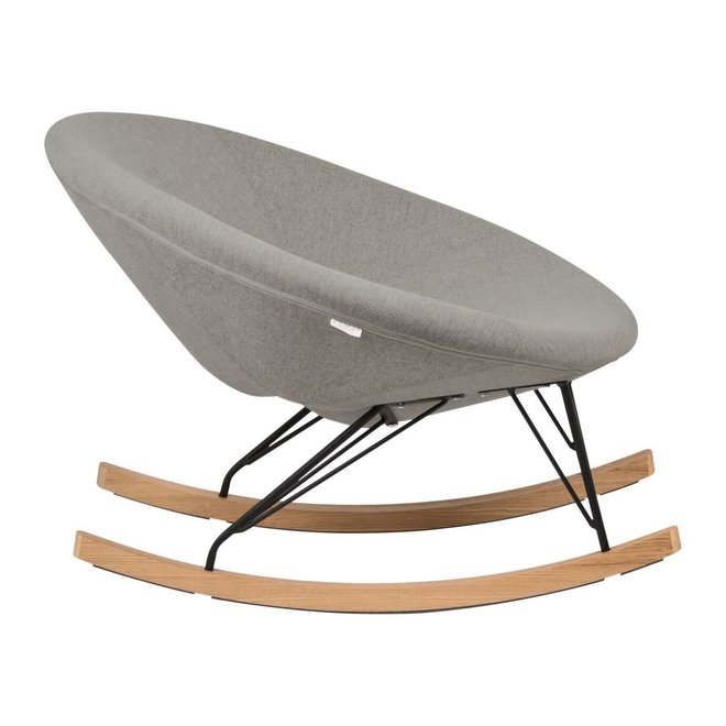 Quax - Rocking Adult O Chair De Luxe - SAND GREY