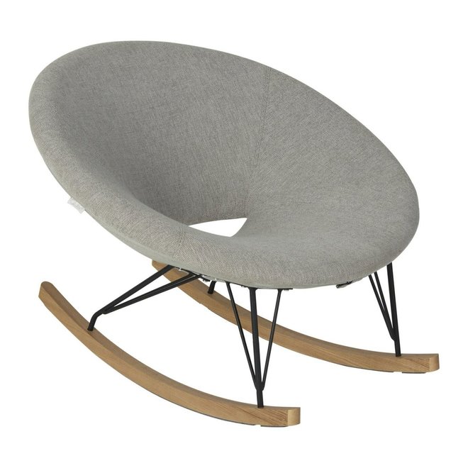Quax - Rocking Adult O Chair De Luxe - SAND GREY