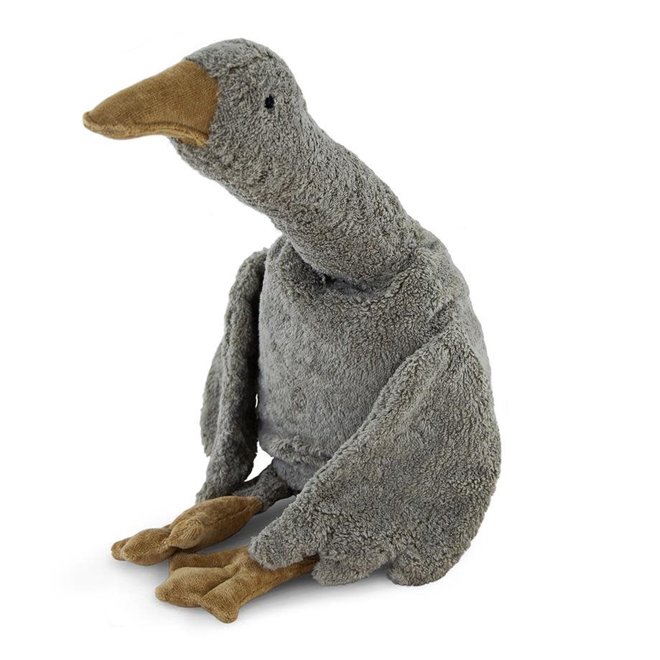 Senger - Cuddly animal Goose large - Grey (Vegan)