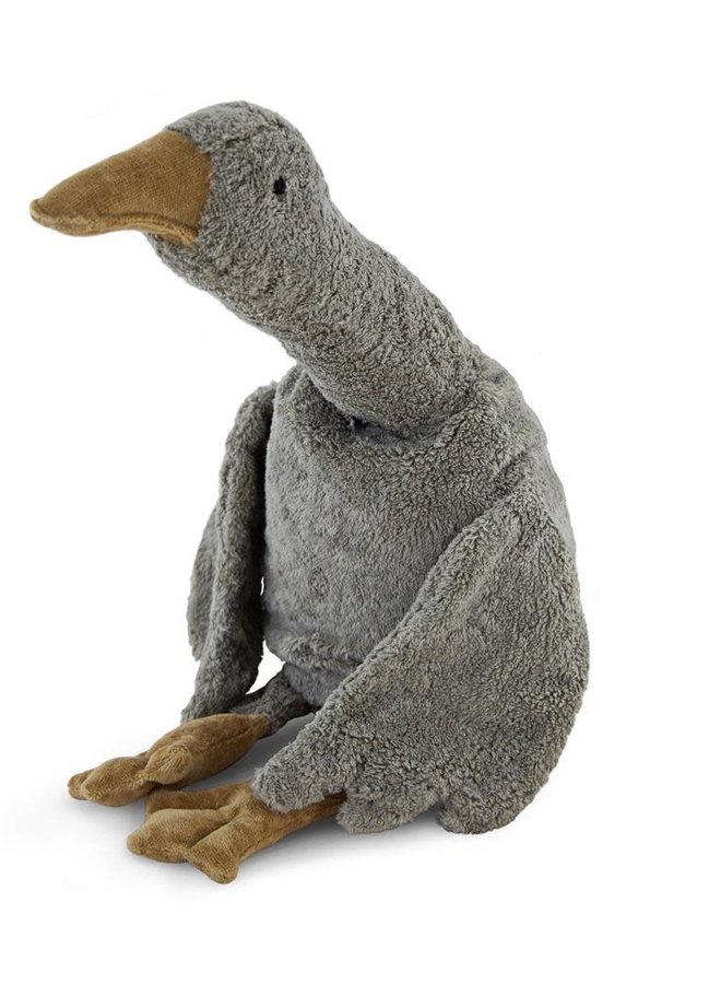 Senger - Cuddly animal Goose large - Grey (Vegan)