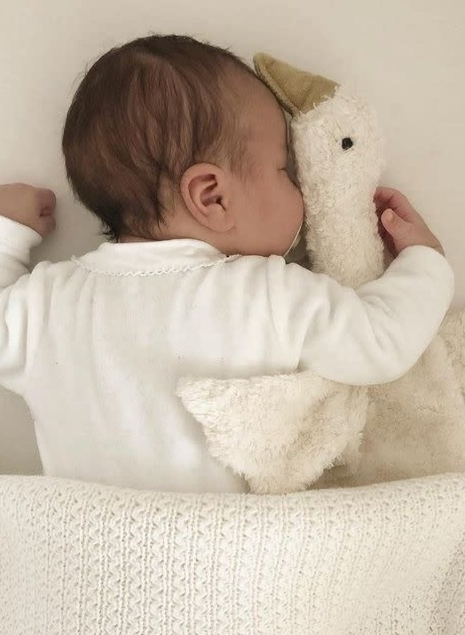 Senger - Cuddly animal Goose Small - White