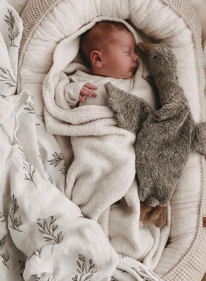 Senger - Cuddly animal Goose Small - Grey (Vegan)
