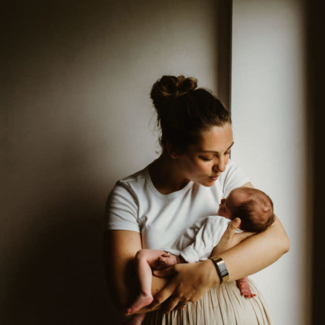 Lifestyle newbornshoot - Delphine Otte