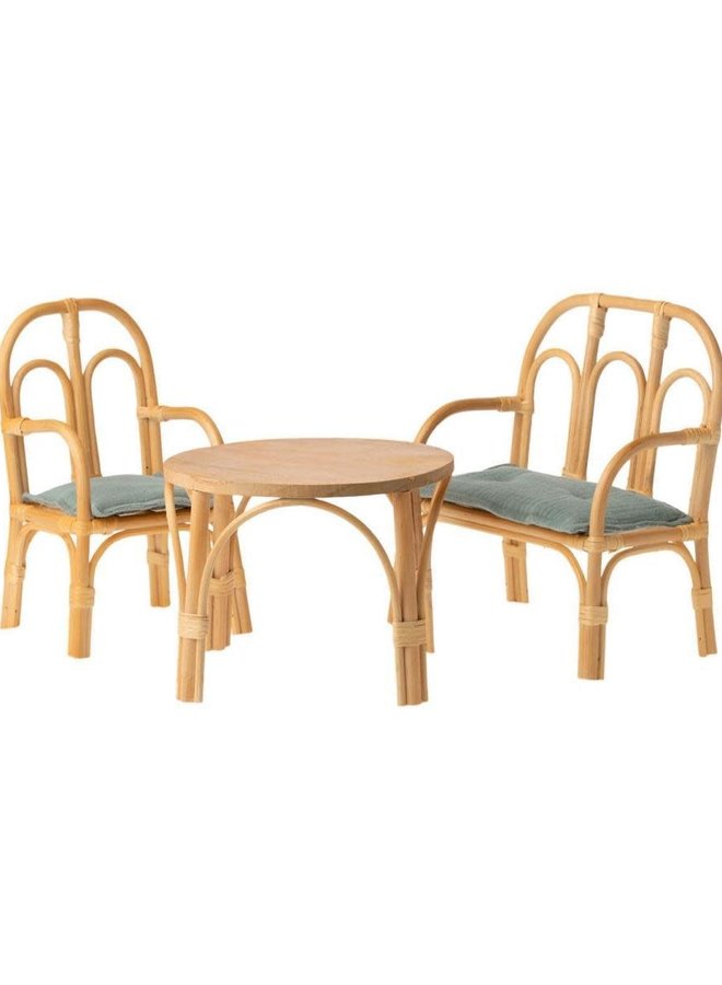Maileg - Bench Rattan - Medium