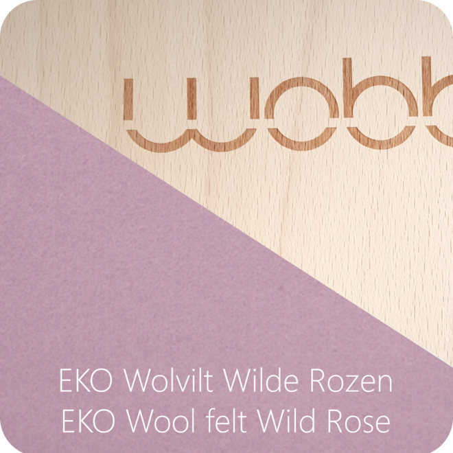 Wobbel EKO Felt Wilde rozen