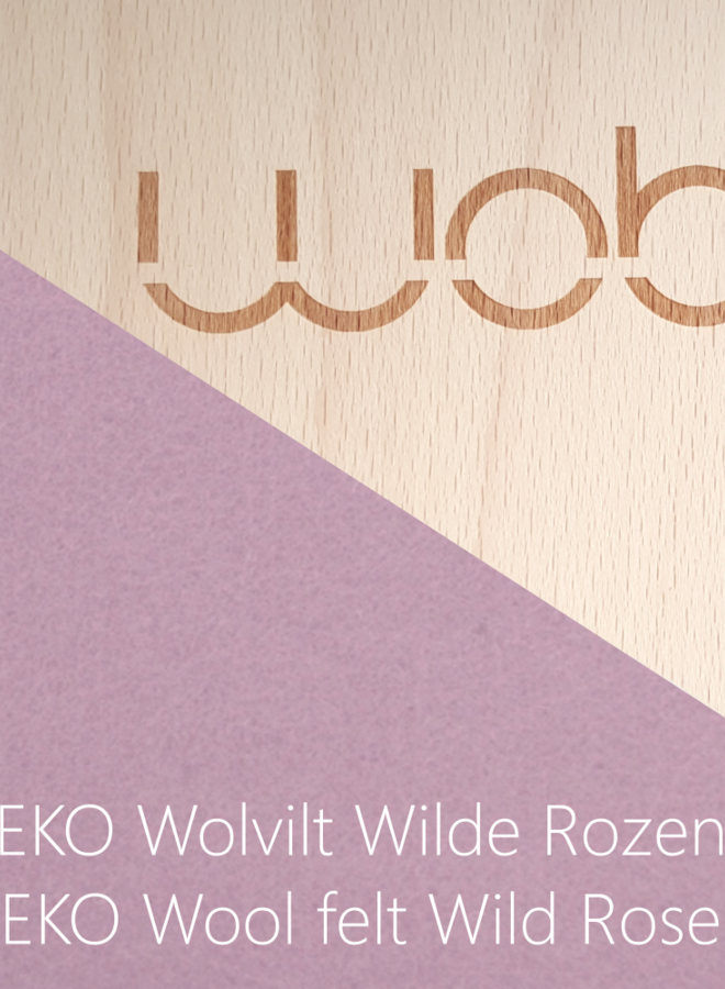 Wobbel EKO Felt Wilde rozen