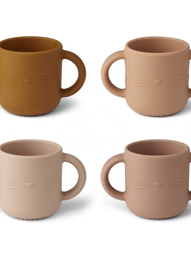 Copy of Liewood - Gene cup 4 pack - Dino blue multi mix