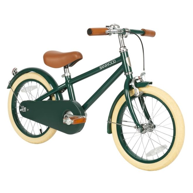 Banwood - Classic Bike Green (incl. zijwielen)
