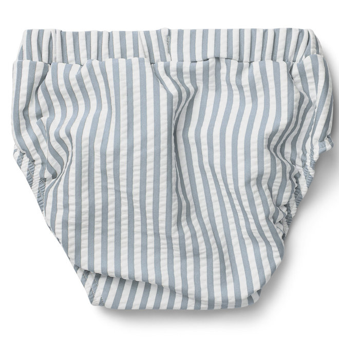 Liewood - Frej Baby swim pants - Sea Blue stripe