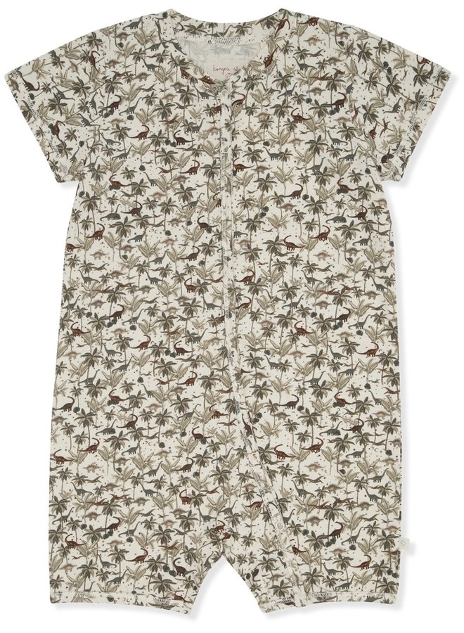 Konges Slojd - Basic Manny Short sleeve - Dino mix
